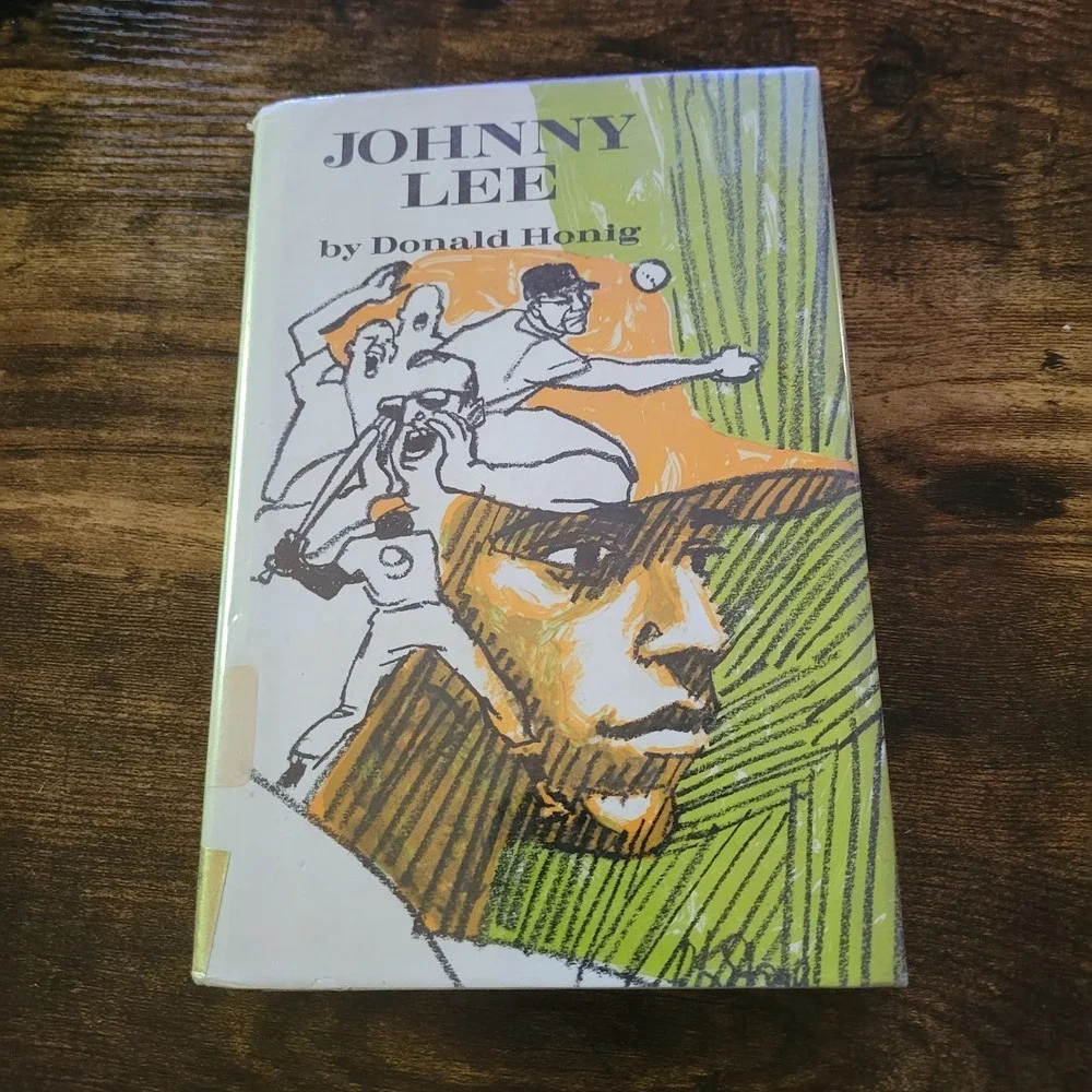 Johnny Lee Donald‎ Honig 1971 Hardcover Ex Library Baseball Novel McCall Vintage